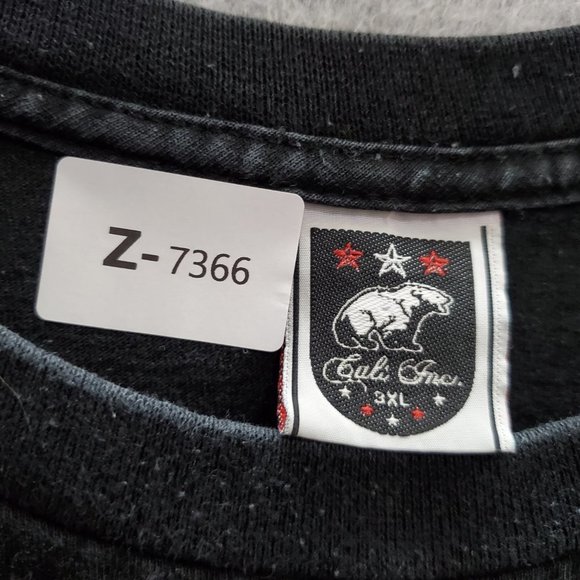 VINTAGE San Francisco 49ers Men T-Shirt 3XL Black Logo Cali‎ Niner Short Sleeve - Picture 4 of 11